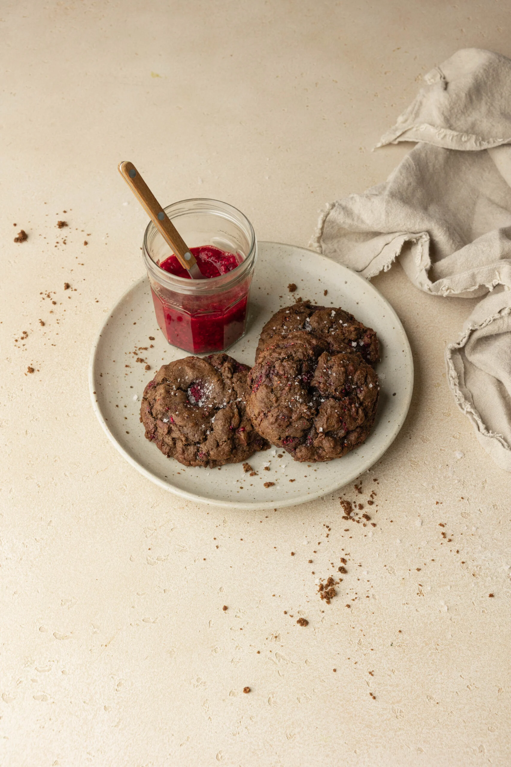 Raspberry Chocolate Cookie