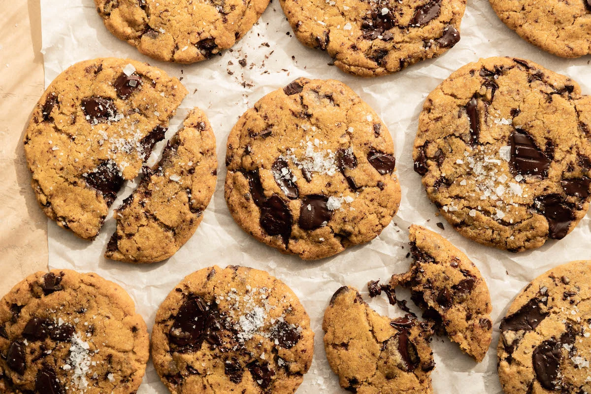 Pumpkin chocolate chip cookies