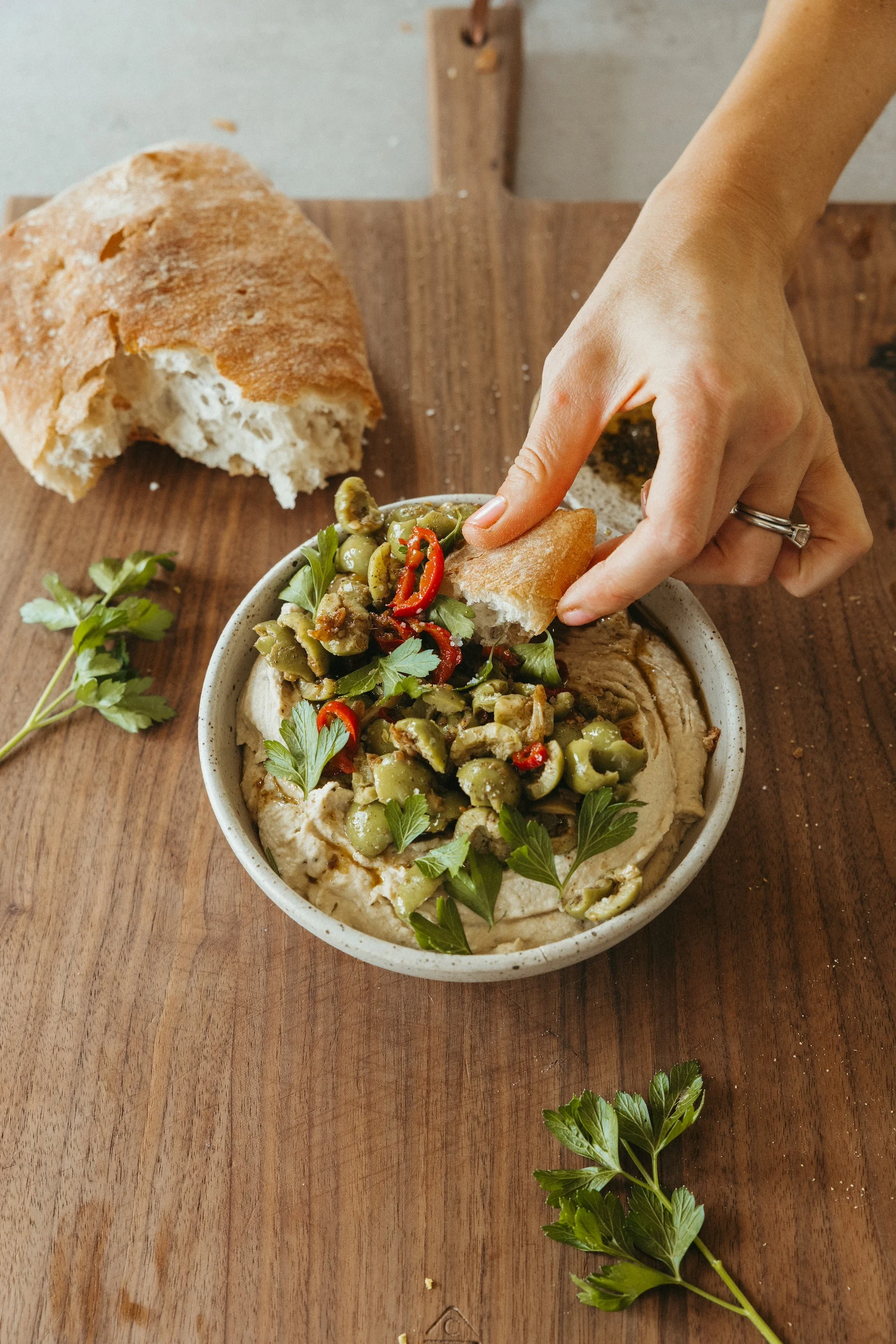Spicy Marinated Olives