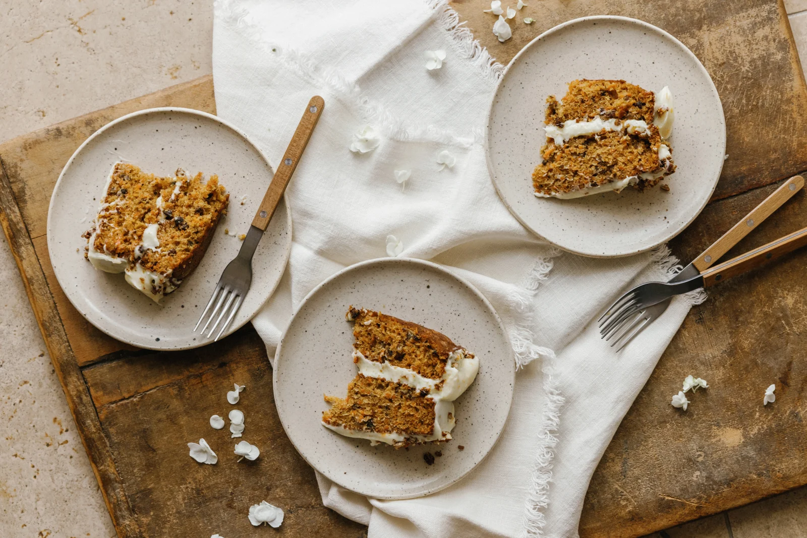 orange carrot cake with cream cheese frosting