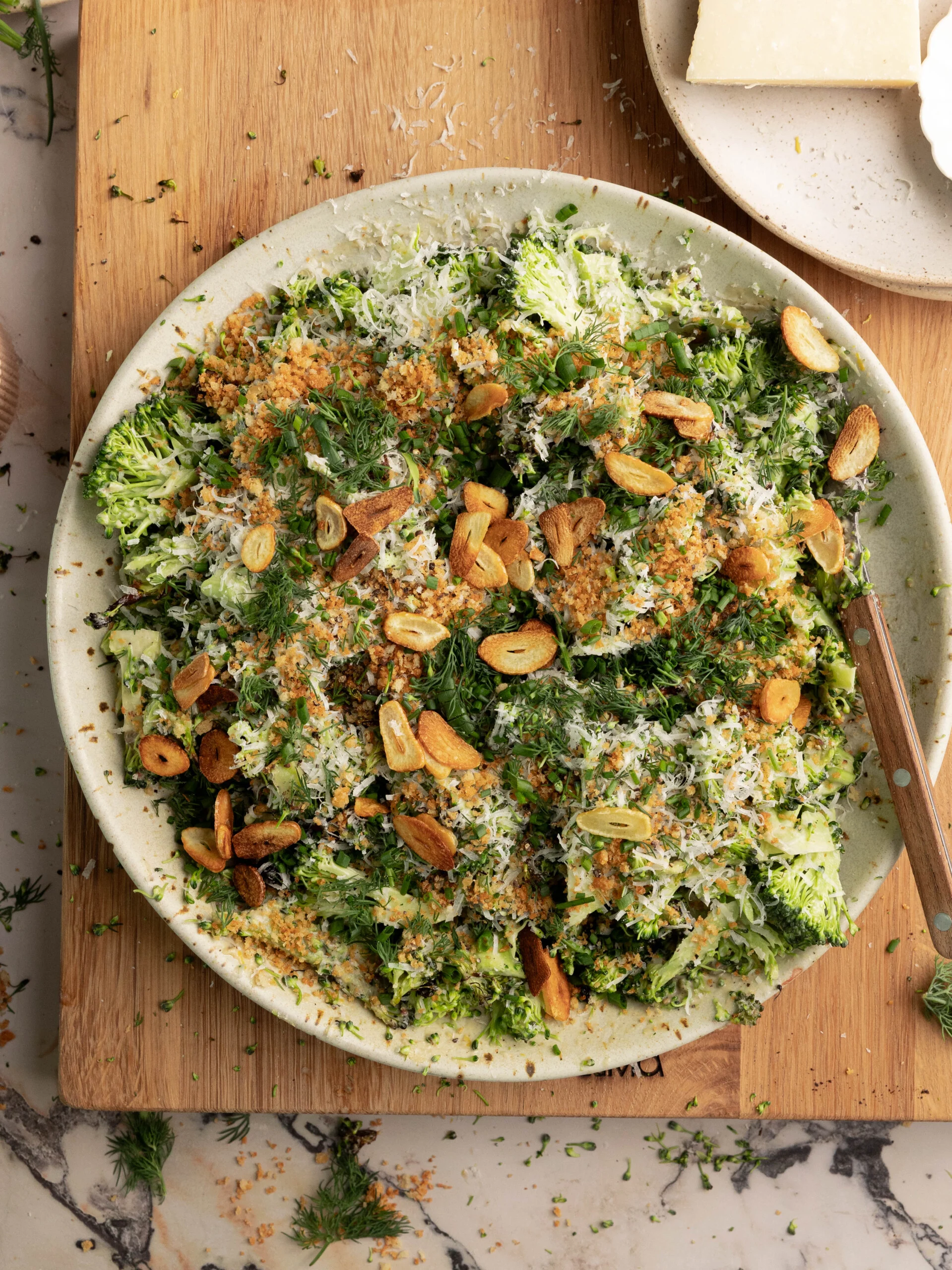 broccoli caesar_easy summer salads